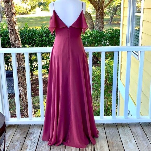 Jenny Yoo Bridesmaid Dress Mila: Cinnamon Rose - Picture 4 of 7